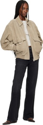 Citizens of Humanity Khaki Vivienne Suede Jacket