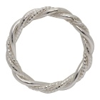 WWW.WILLSHOTT Silver Multi Wire Twist Ring