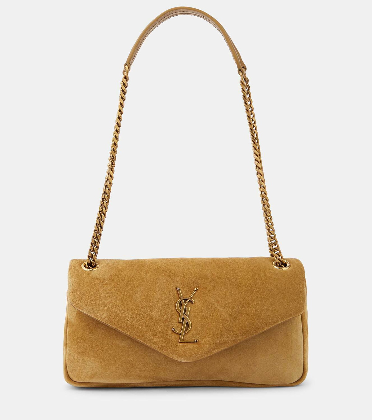 Saint Laurent Calypso Small suede shoulder bag Saint Laurent