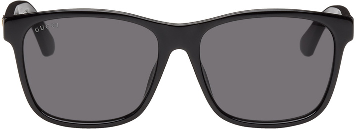 Photo: Gucci Black Square Sunglasses