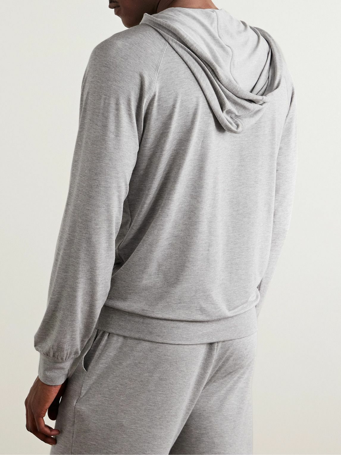 Paul Smith - Harry Modal-Blend Jersey Hoodie - Gray