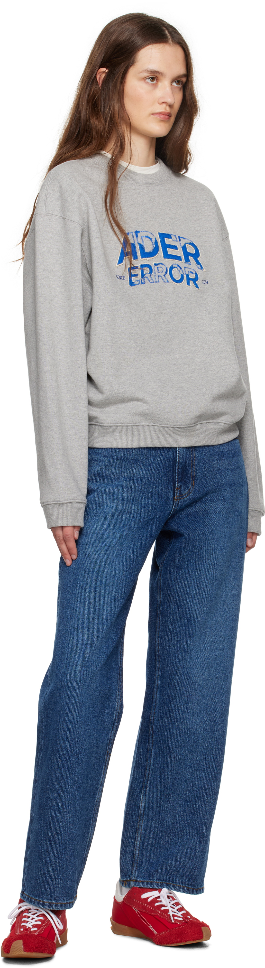 ADER error Gray Edca Product. 45 Sweatshirt