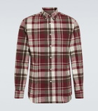 Brunello Cucinelli Madras flannel checked shirt