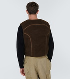 Entire Studios Faux shearling vest