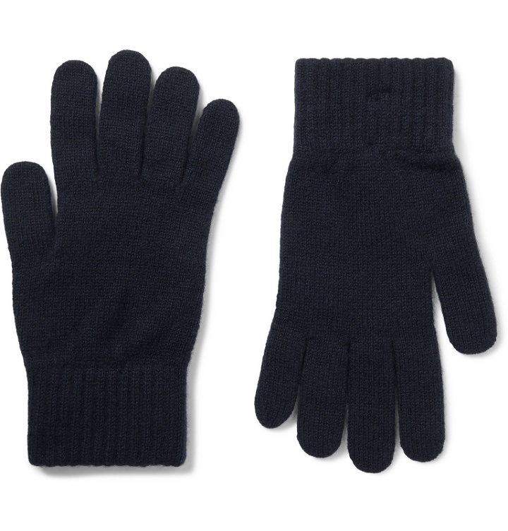 Photo: William Lockie - Cashmere Gloves - Blue