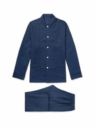 Anderson & Sheppard - Linen Pyjama Set - Blue