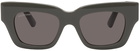 Balenciaga Gray Sqaure Sunglasses