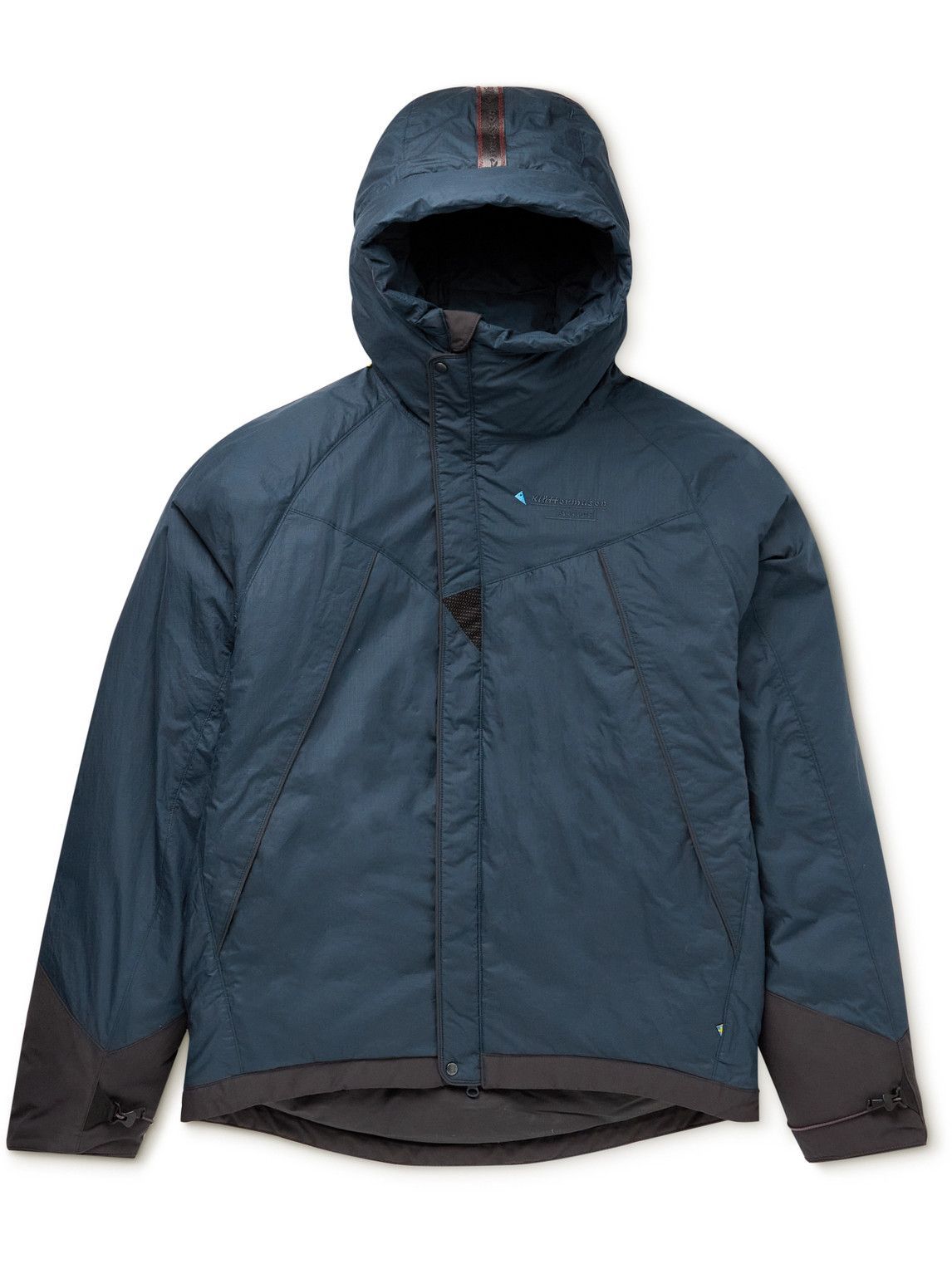 Klättermusen - Farbaute Quilted Organic Cotton Hooded Down Jacket