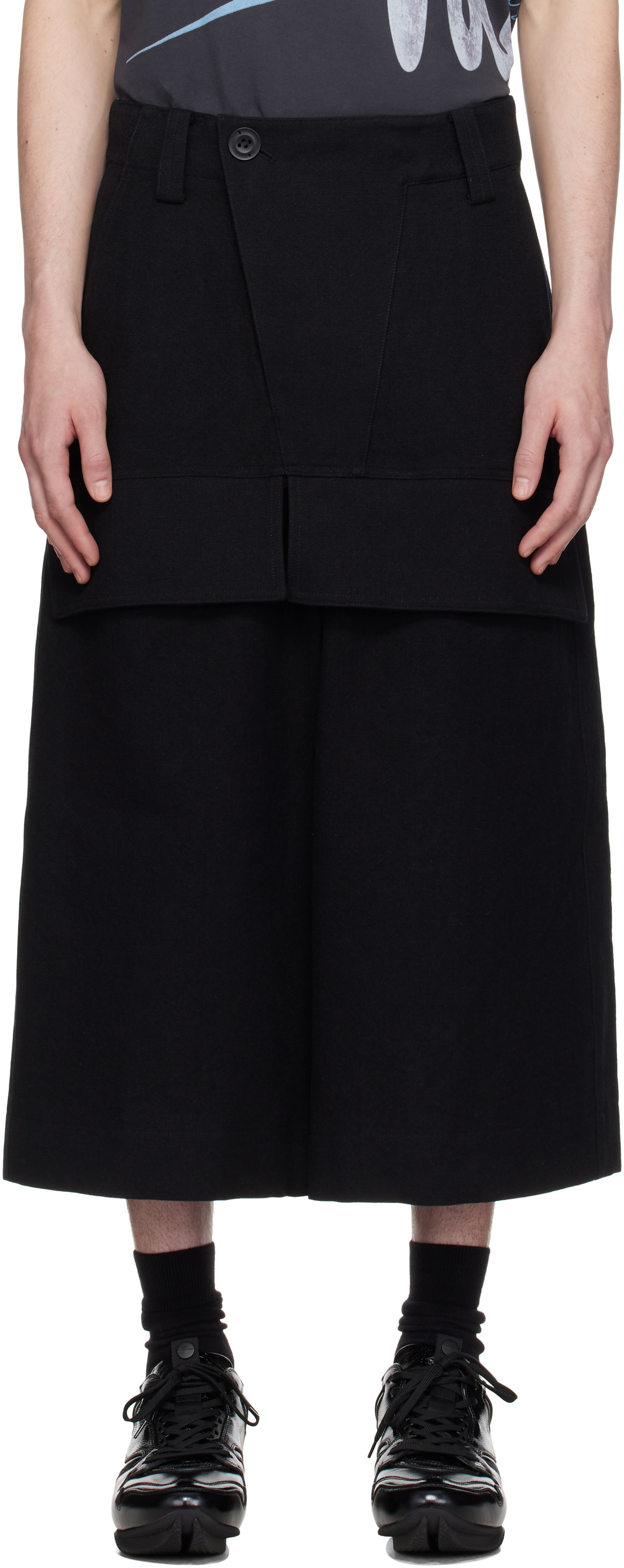 pet-tree-kor Black Tillandsia Pants pet-tree-kor