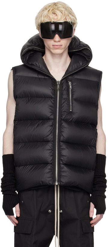 Photo: Rick Owens Black Sealed Down Vest