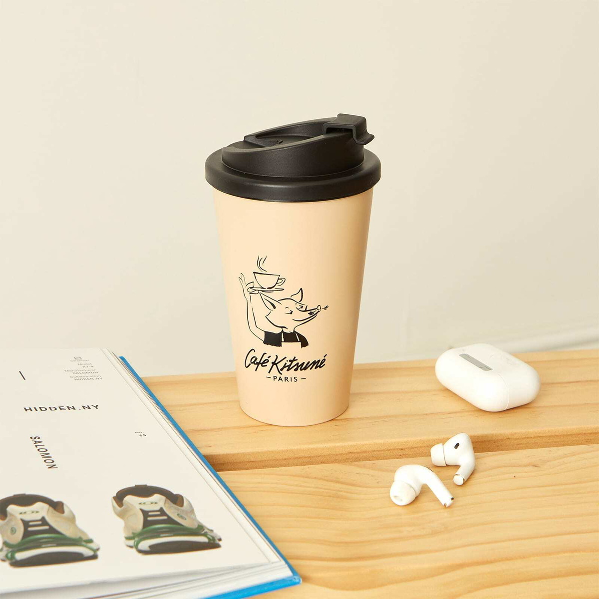 Cafe Kitsune Men's Café Kitsune Cup Tumbler in Tapioca 