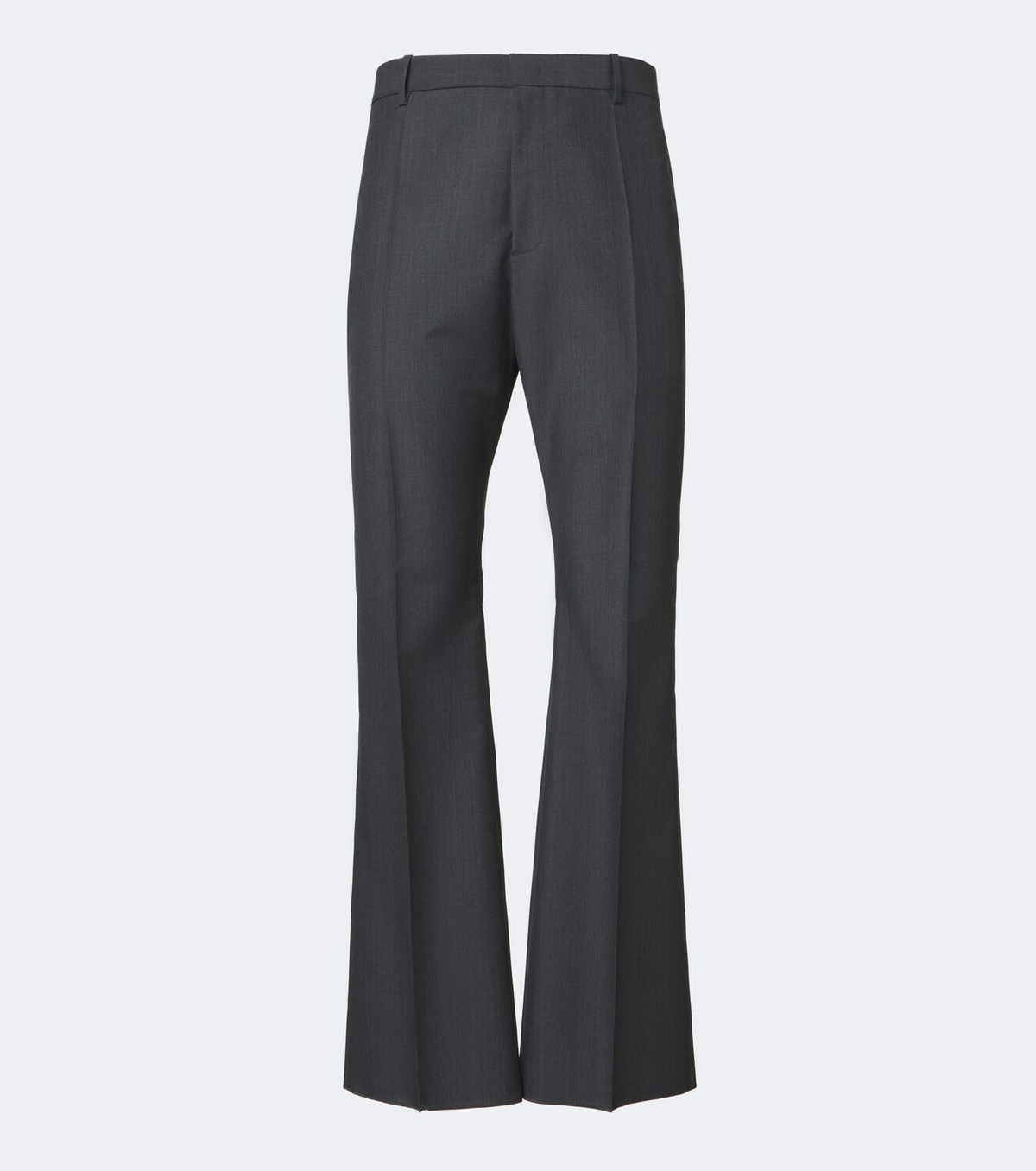 Jil Sander Wool and mohair bootcut pants