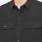 Corridor Men's Kingston Waffle Shirt Jacket in Black