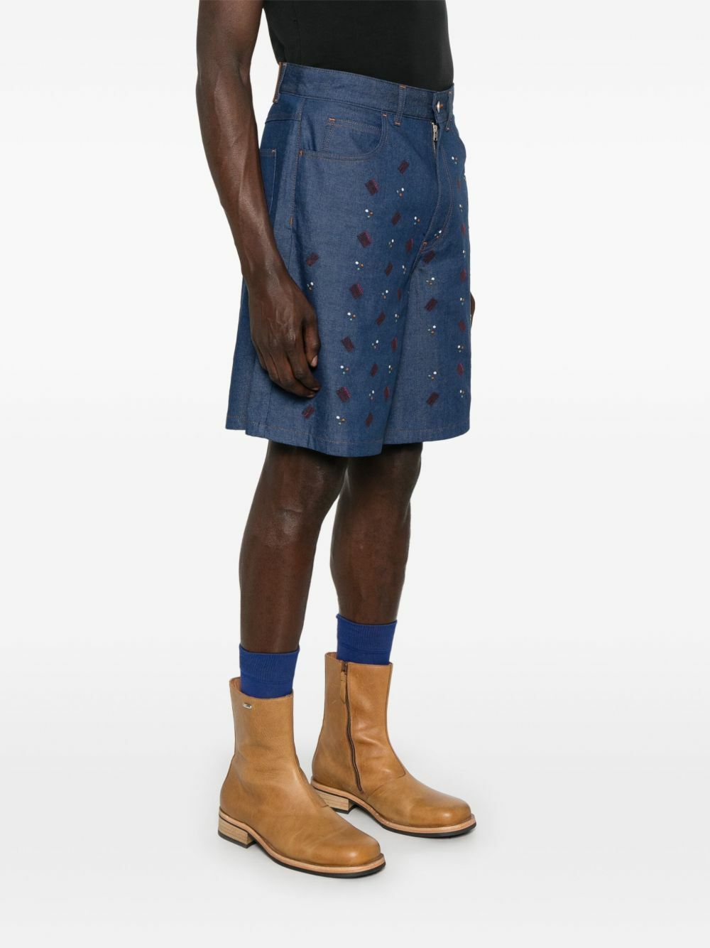 Marnie Denim Shorts Light Denim main image 1