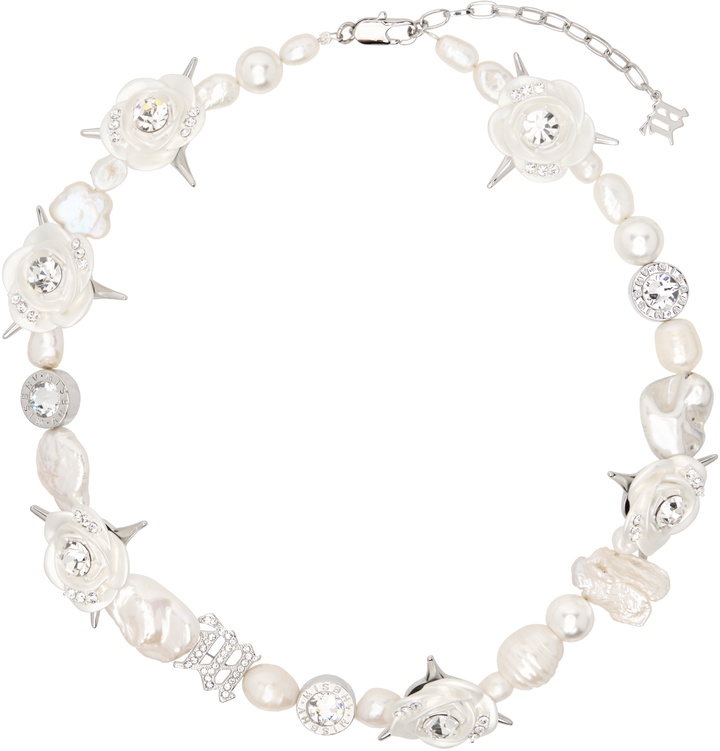 Photo: MISBHV Silver No Rose Without Thorns Choker