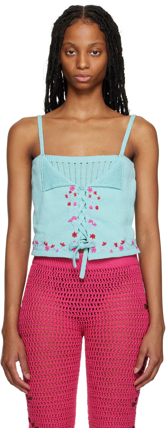Tach Blue Mary Tank Top