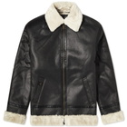 Alpha Industries B3 Faux Leather Flight Jacket