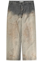 Our Legacy Rig Chino Dirt-effect Straight-leg Jeans Grey
