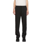 CMMN SWDN Black and Red Buck Track Pants