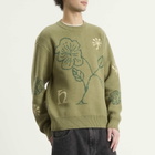 Heresy Men's Malva Knit Jumper in Green
