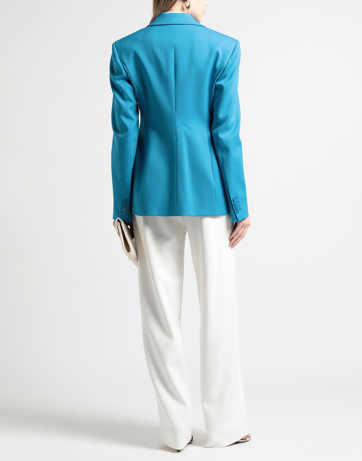 The Attico Womens Blazer Azure