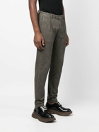 BRIGLIA 1949 - Cotton Blend Slim Fit Trousers