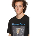 Undercover Black Human Error T-Shirt