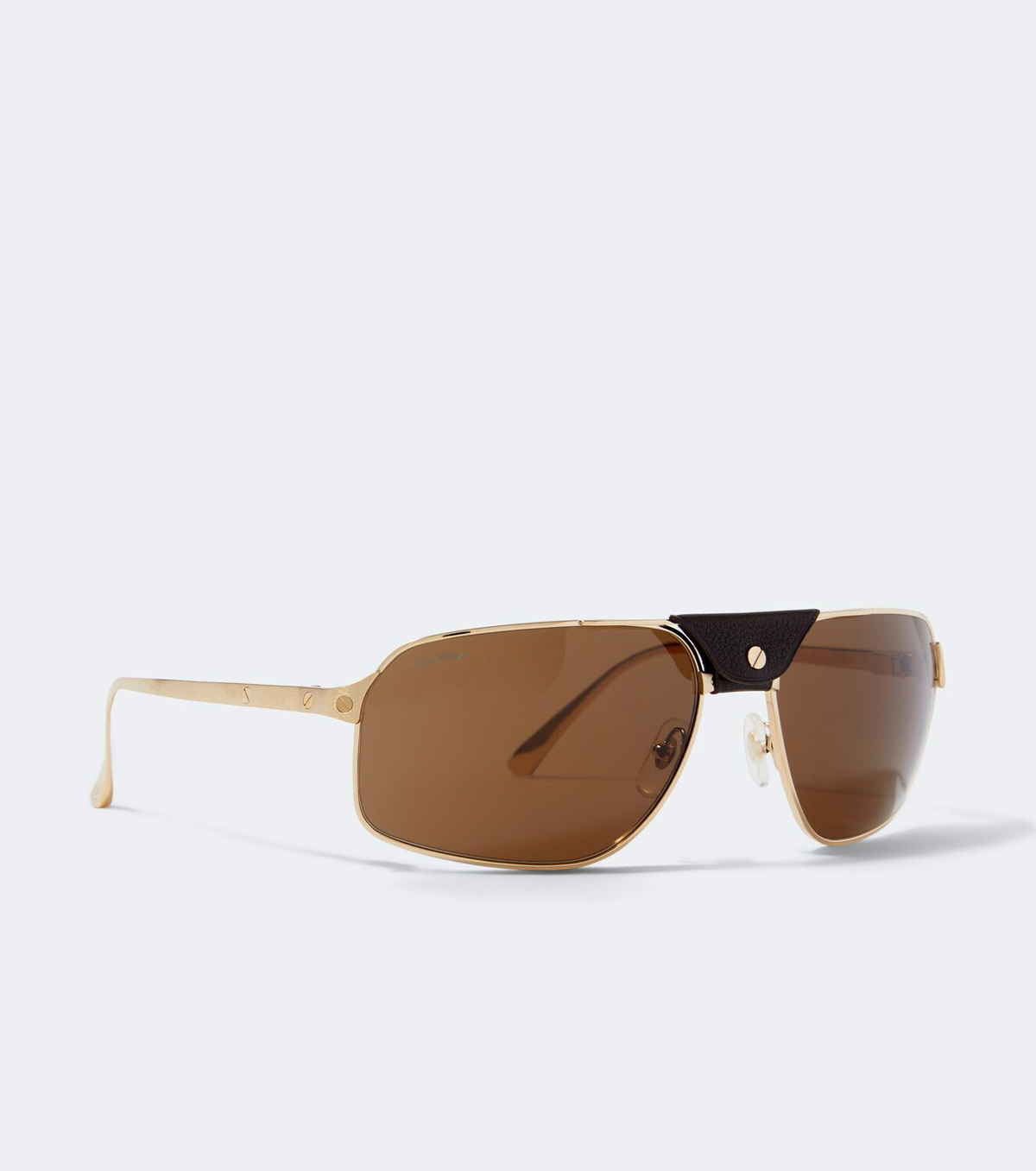 Cartier Eyewear Collection Santos De Cartier aviator sunglasses
