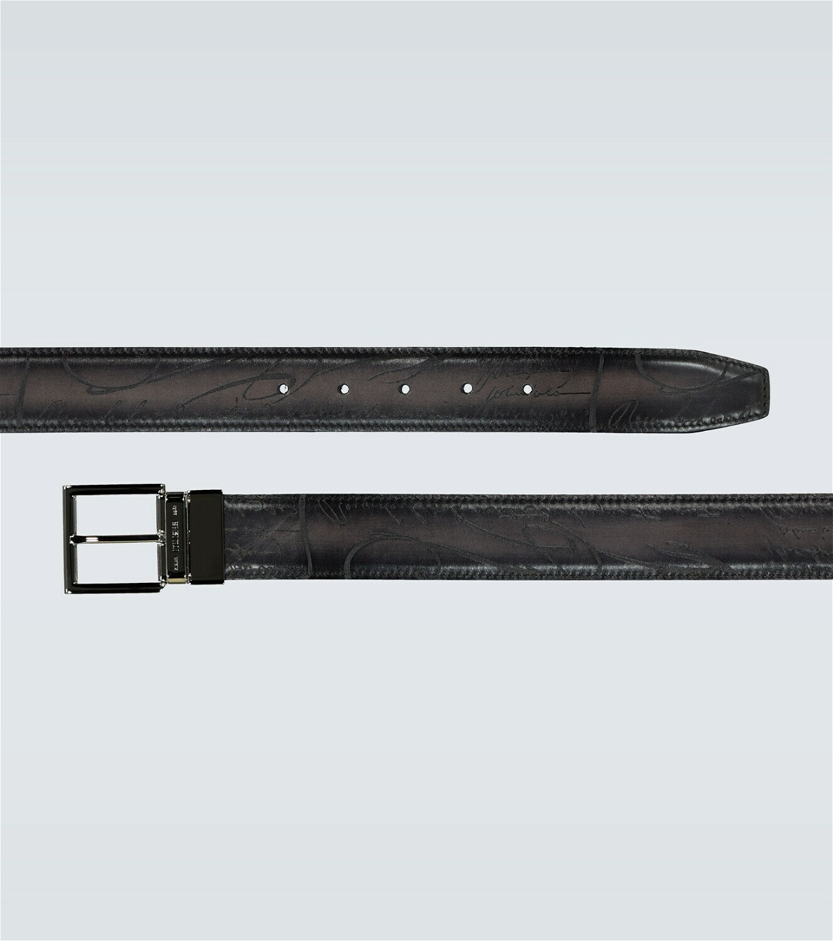Berluti Scritto reversible leather belt Berluti