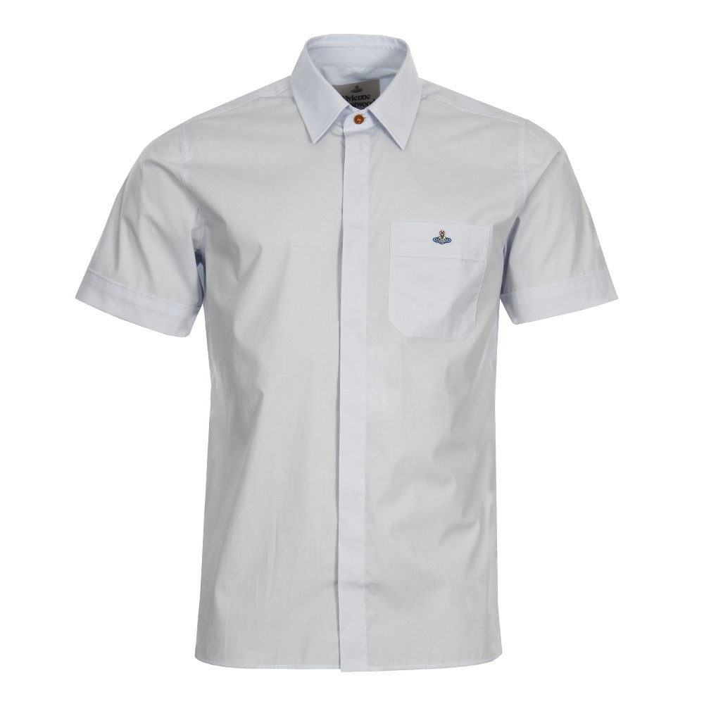 Short Sleeve Shirt - Pale Blue