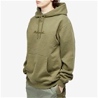Maharishi Men's Embroided Popover Hoodie in Olive