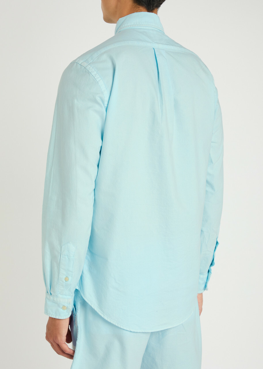 polo-ralph-lauren-logo-embroidered-cotton-oxford-shirt-light-blue-polo