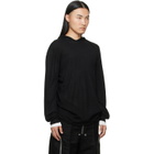 Rick Owens Black Tower Oversized Hoodie