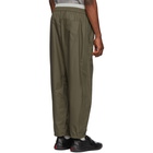 3.1 Phillip Lim Green and Grey Double Track Lounge Pants