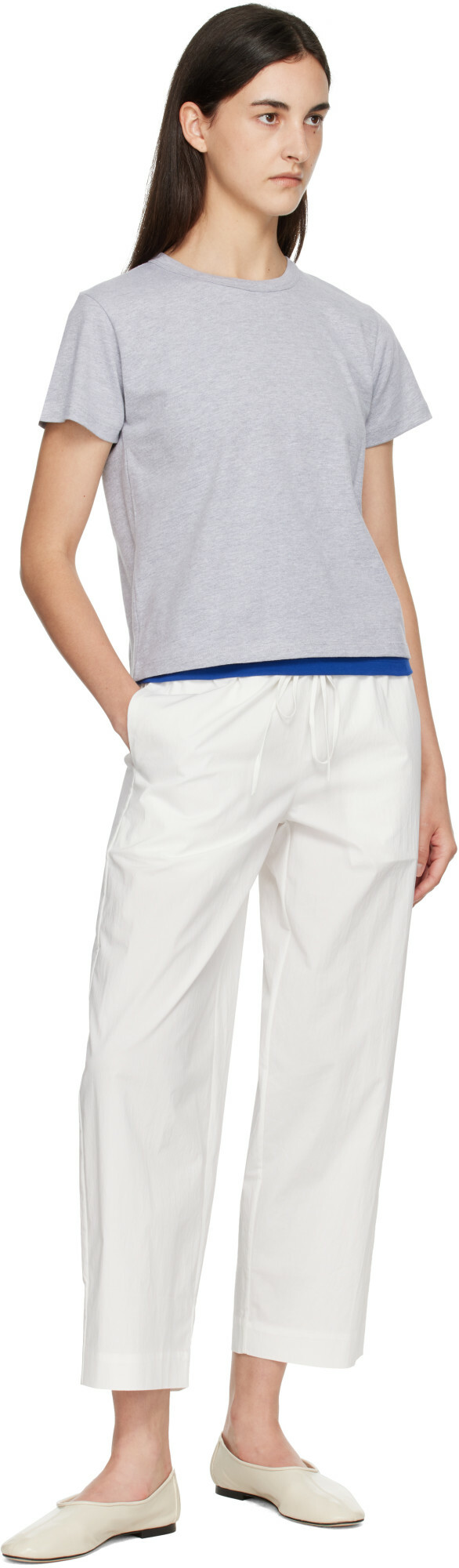 LESET Gray 'The Margo' T-shirt