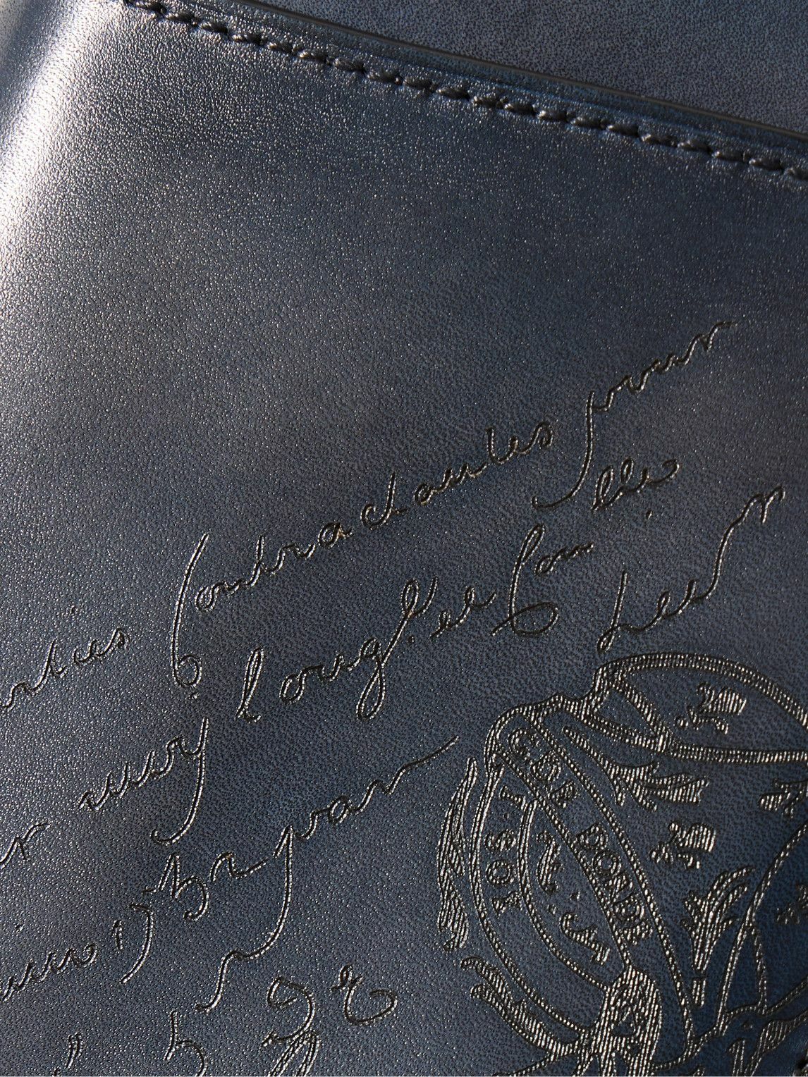 Berluti - Escale Neo Scritto Venezia Leather Passport Cover