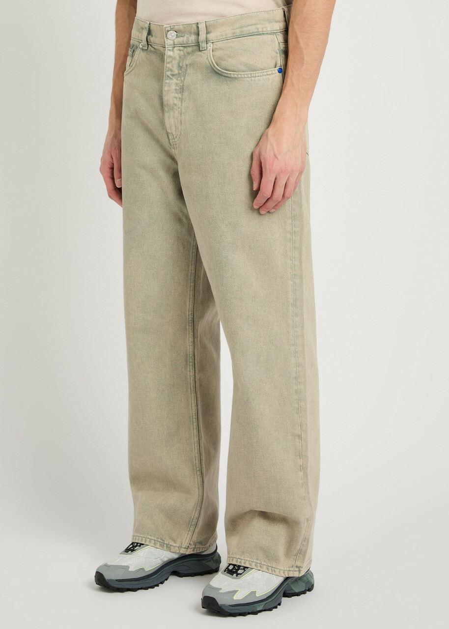 Picante V308 Relaxed Straight-leg Jeans Grey