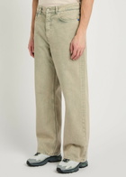 Picante V308 Relaxed Straight-leg Jeans Grey