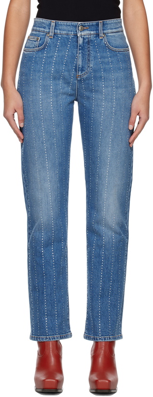 Photo: Stella McCartney Blue Diamanté Jeans