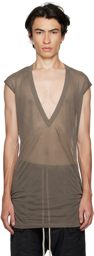 Photo: Rick Owens Gray Dylan T-Shirt