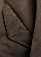 Ten C Hooded Parka Dark Brown