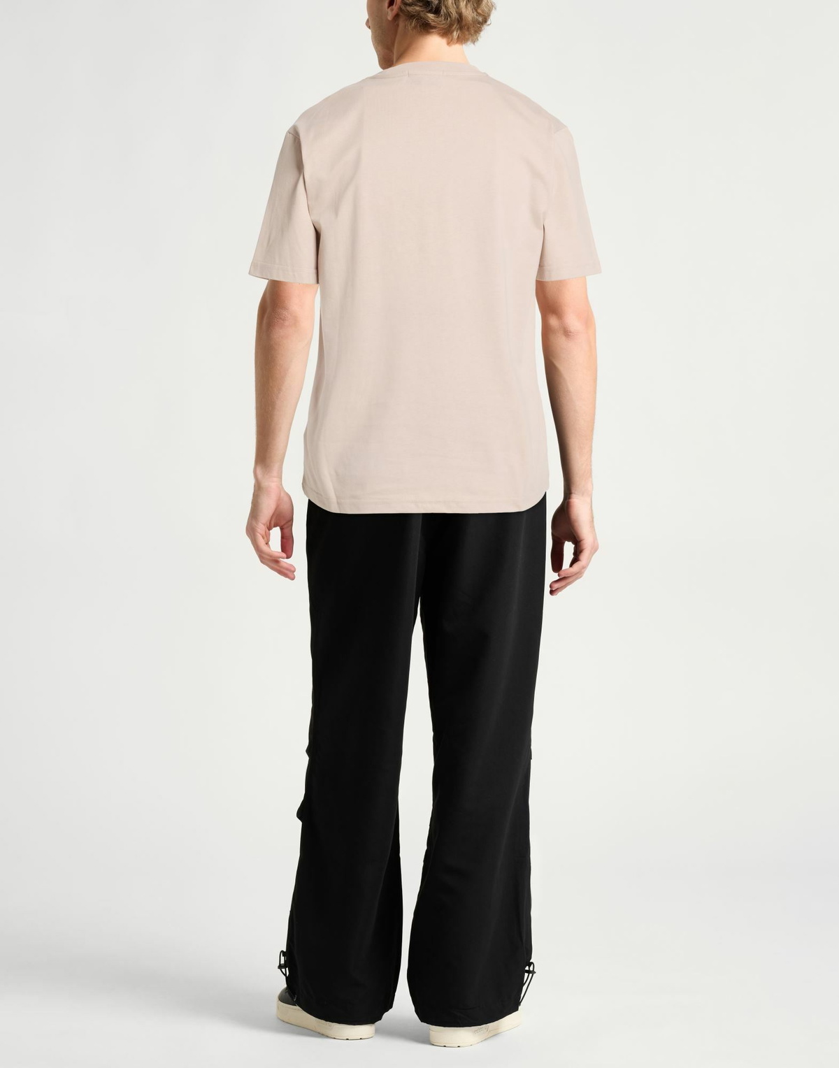 Shoe Mens T-shirt in Beige