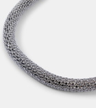 Self-Portrait Crystal-embellished choker