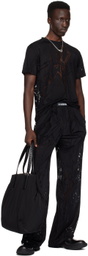 LGN Louis Gabriel Nouchi Black Marbled T-Shirt