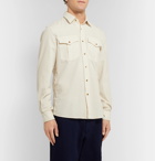 Brunello Cucinelli - Cotton-Corduroy Shirt - Off-white