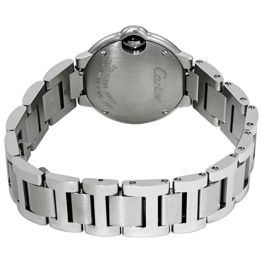 Cartier Ballon Bleu Diamond Ladies 28 mm Watch W4BB0015