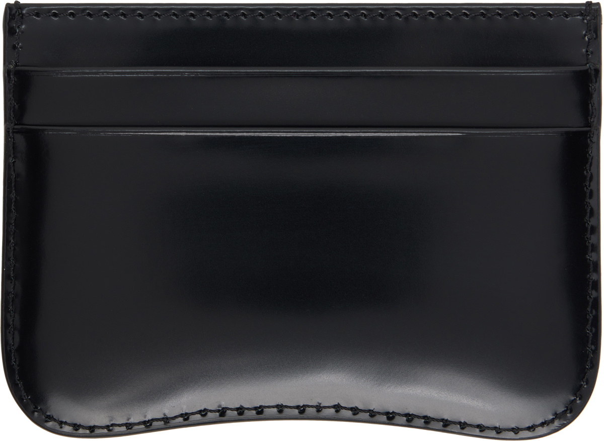 AMI Paris Black Paris Paris Card Holder