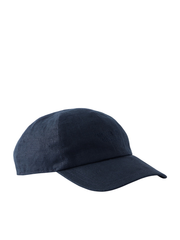 Photo: Orlebar Brown - Barney Logo-Embroidered Linen-Twill Baseball Cap