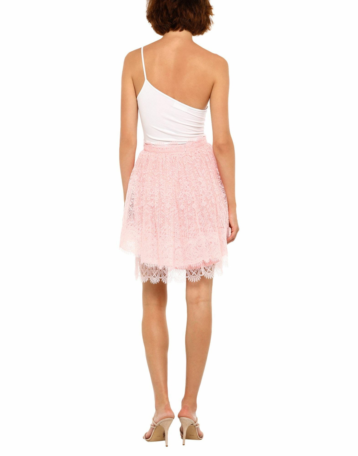 Ermanno Scervino Womens Mini skirt in Pink