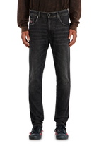 Diesel Slim Regular Waist 2062 D-Strukt Joggjeans - Jeans Mens in Black